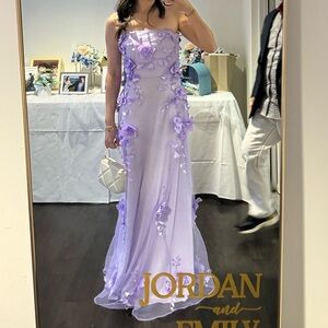 Lulus strapless dress